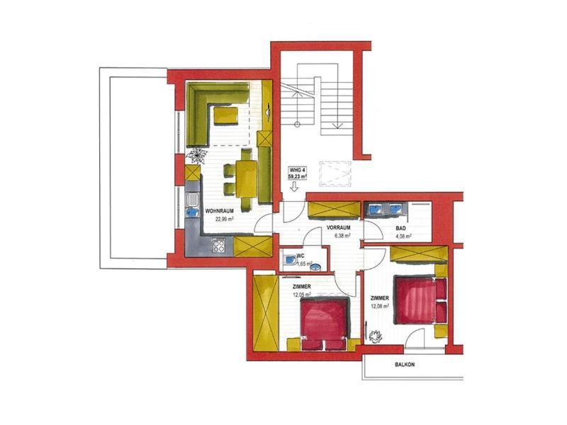 Appartementhaus „Hermannhaus“ 阿尔滕马克特蓬高 外观 照片