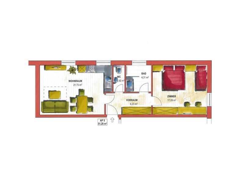 Appartementhaus „Hermannhaus“ 阿尔滕马克特蓬高 外观 照片